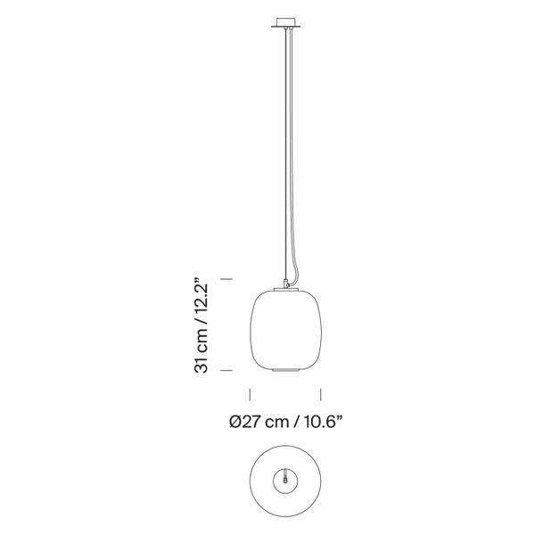 Lámpara Globo Cesta