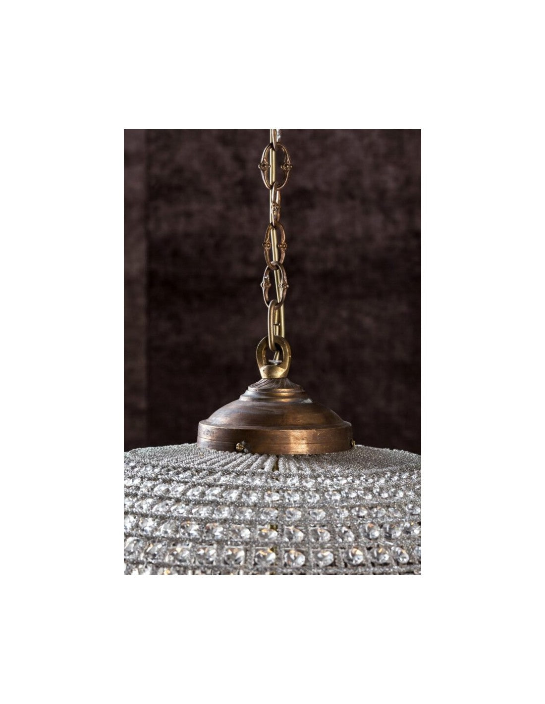 Chandelier Round XXL de Nomad Home - vista lateral