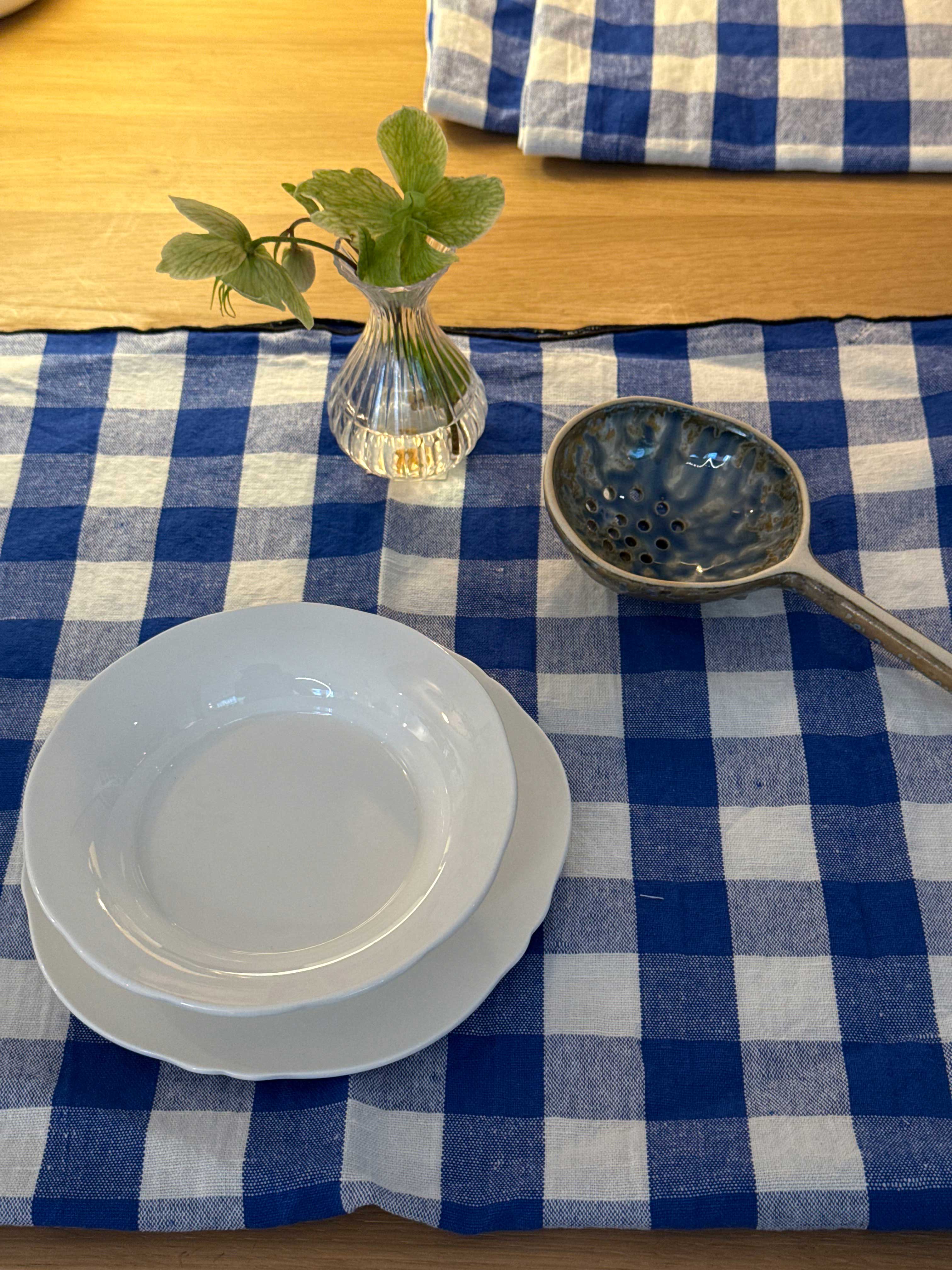 Paño de cocina Bourdon Mimi Vichy Cobalt
