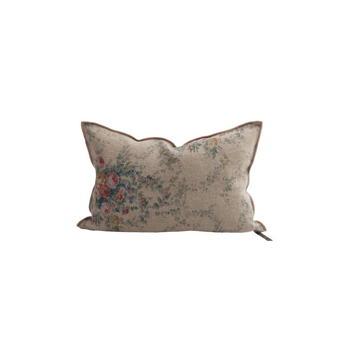 Cojín de lino Wabi Sabi Pompadour Nude de Maison de Vacances | Nomad Interiors