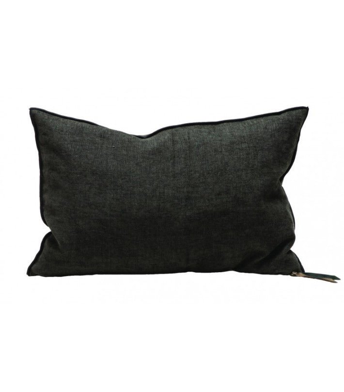 Cojín Vice Versa Chenille Soft Washed Carbone