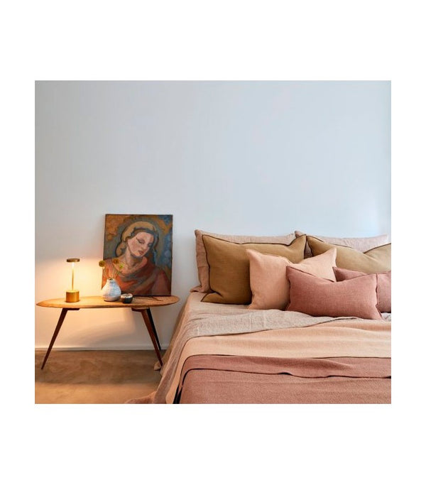 Cojín Vice Versa tela Royal Velvet Havane