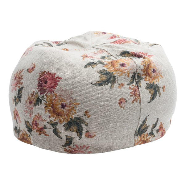 Pouf Wabi Sabi Imperial Bouquete en lino de Maison de Vacances | Nomad Interiors