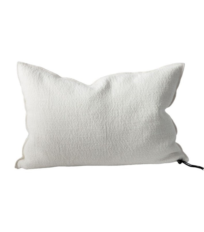 Cojín Blanc en lino y algodón de LIBECO | Nomad Interiors