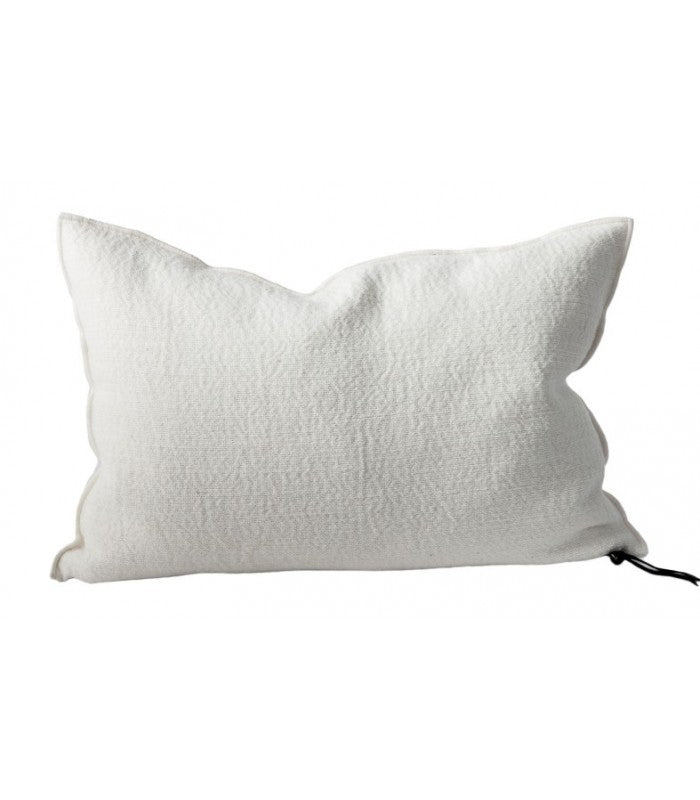 Cojín Vice Versa tela Nomade Blanc