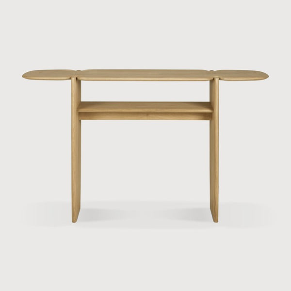 Consola Pi en roble y madera de Ethnicraft | Nomad Interiors