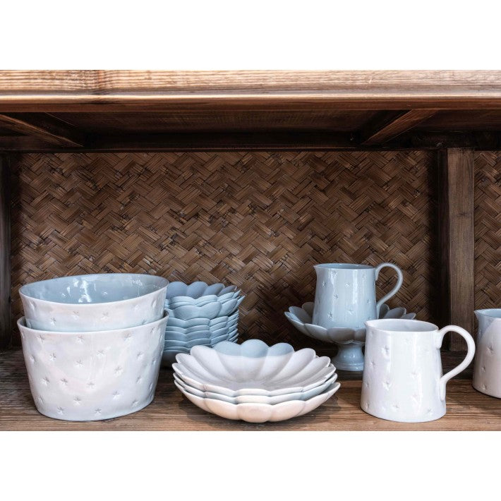 Estantería  Vintage de Olmo y Bambú en cerámica y madera de Nomad Home - vista lateral