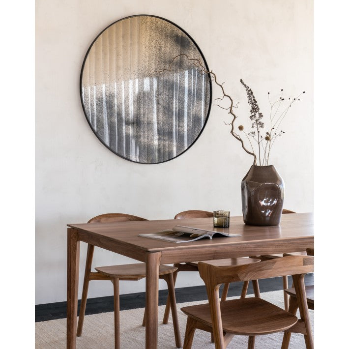 Espejo de pared bronce de Ethnicraft - detalle | Nomad Interiors