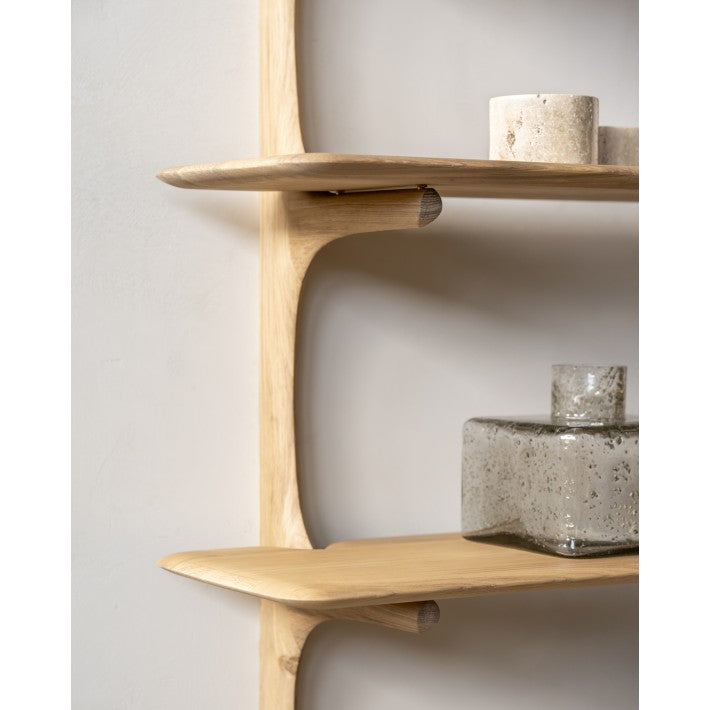 Estantería de pared Pi 3 estantes Roble en madera de Ethnicraft - vista 7 | Nomad Interiors