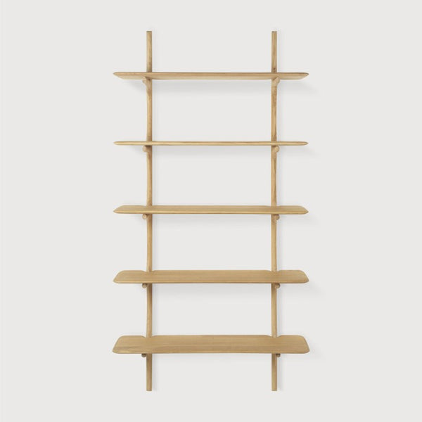 Estanteria Pi Wall en roble y acero de Ethnicraft | Nomad Interiors