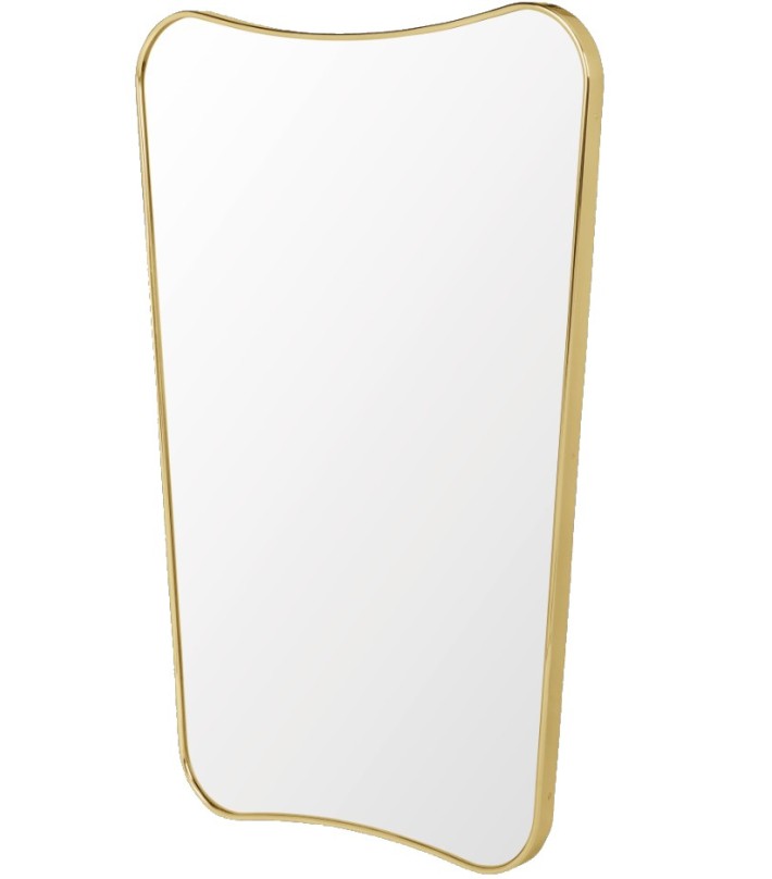 F. A. 33 Mirror S de Gubi - vista lateral | Nomad Interiors
