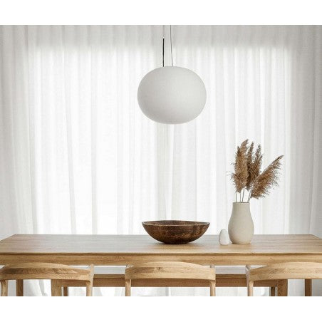 Lámpara Glo-ball Suspensión en acero y cristal de Flos - ambiente | Nomad Interiors