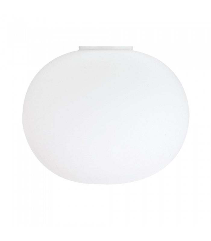 Glo-Ball Basic en lino y cristal de Flos | Nomad Interiors