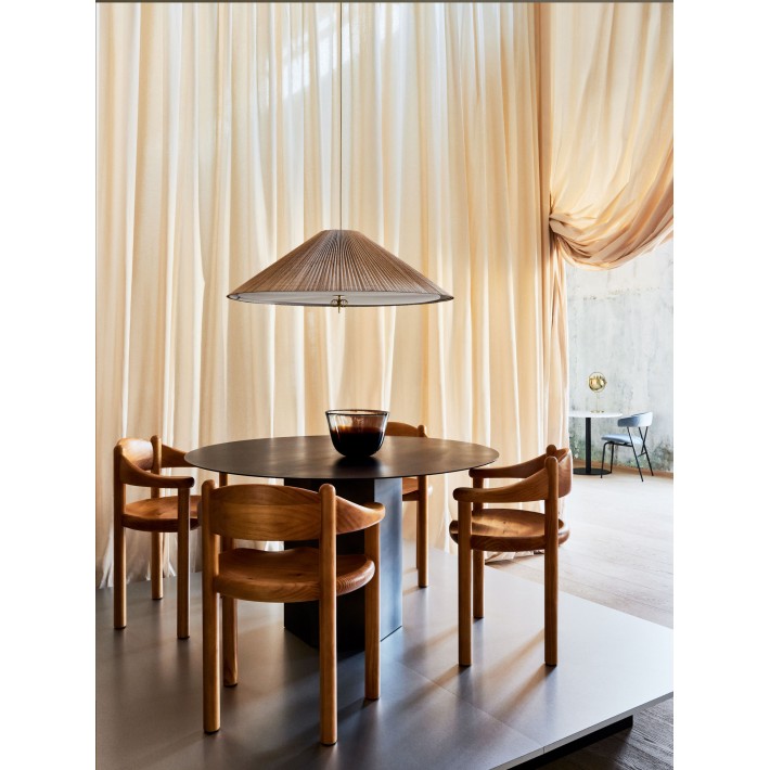 Lámpara 1972 en lino y bambú de Gubi - vista 8 | Nomad Interiors