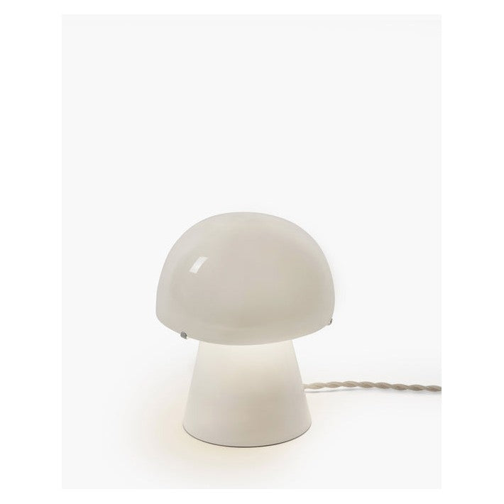 Lámpara Blanca Joe nº 1 Terres de Rêves en lana y porcelana de Serax - textura | Nomad Interiors