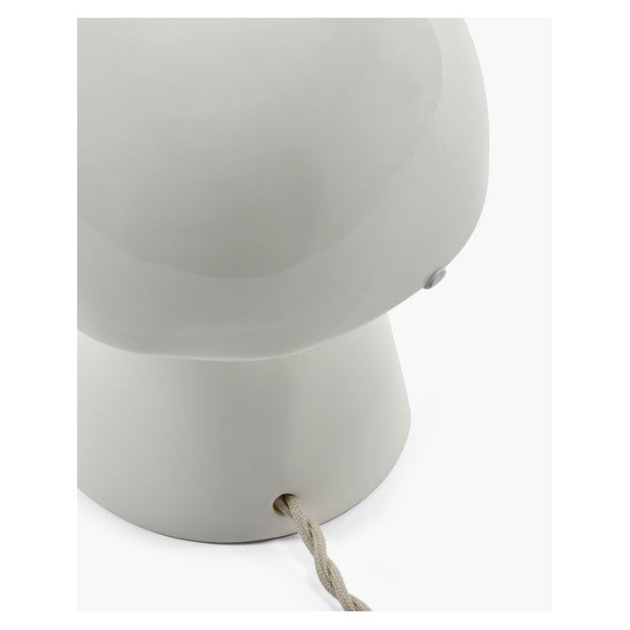 Lámpara Blanca Joe nº 1 Terres de Rêves en lana y porcelana de Serax - ambiente | Nomad Interiors