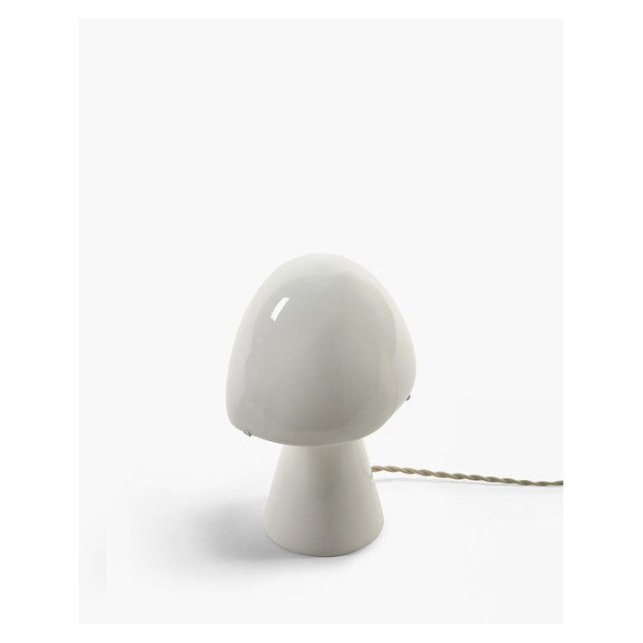 Lámpara Blanca Joe nº 2 Terres de Rêves en lana y porcelana de Serax - vista 6 | Nomad Interiors