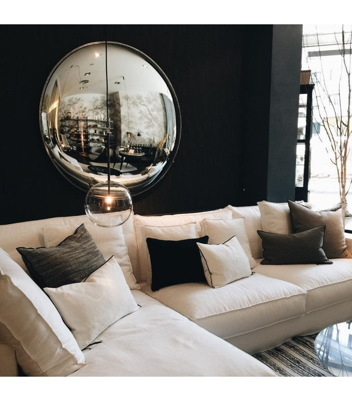 Lámpara Bolle Sola en cristal y latón de GallottiRadice - vista 10 | Nomad Interiors