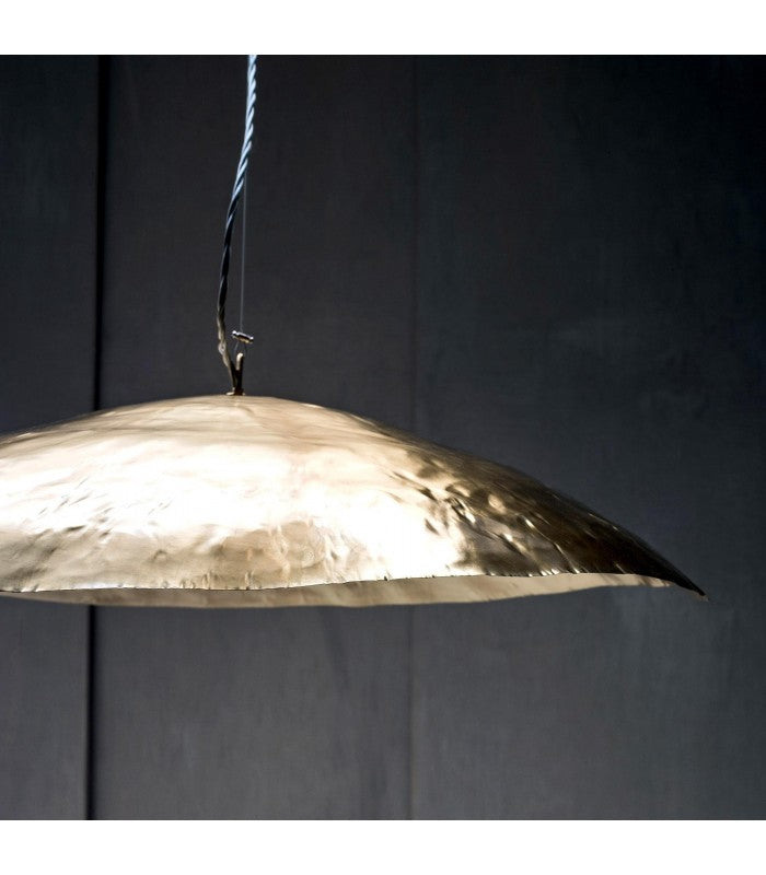 Lámpara Brass 95 en latón de Gervasoni - vista lateral | Nomad Interiors