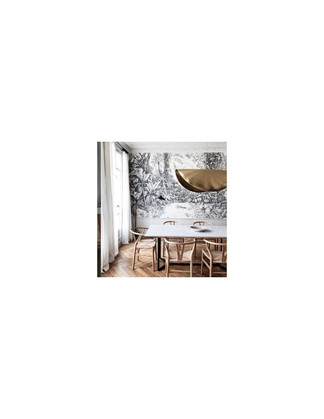 Lámpara Brass 96 en latón de Gervasoni - vista lateral | Nomad Interiors