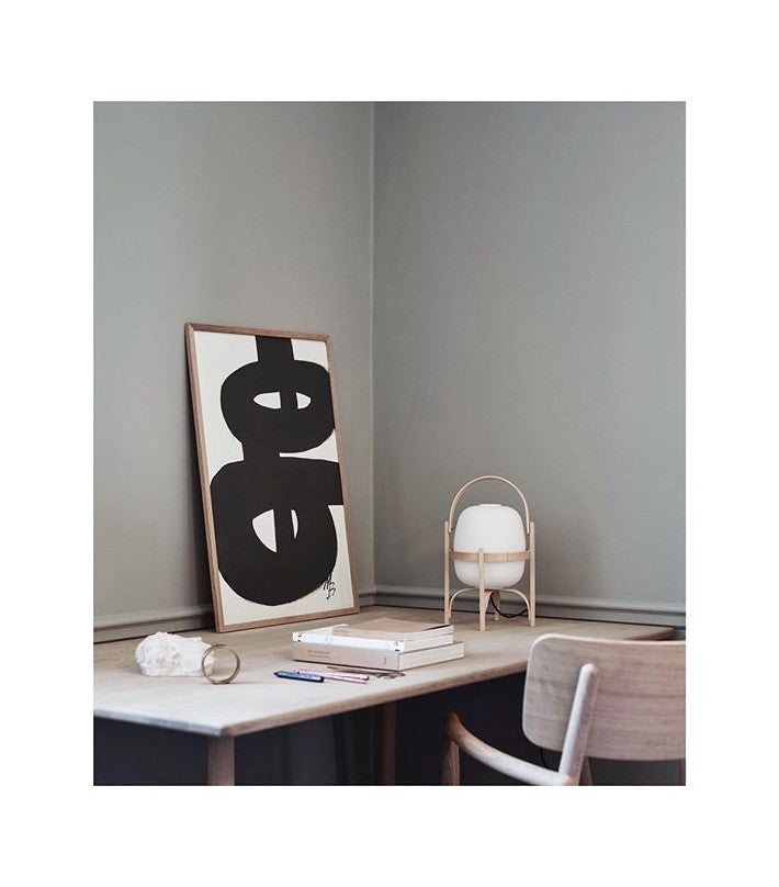 Lámpara Cestita en vidrio y madera de Santa Cole - vista 8 | Nomad Interiors