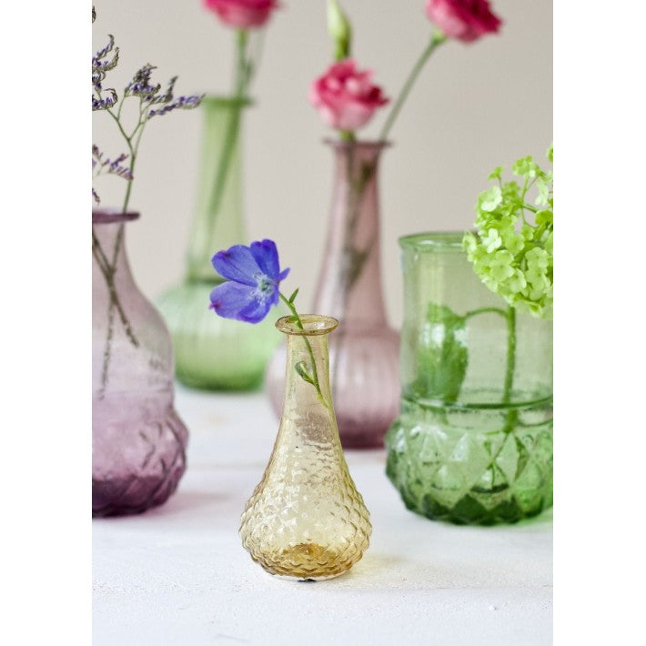 Vaso de Vidrio Reciclado Gold de Nomad Home - vista 6