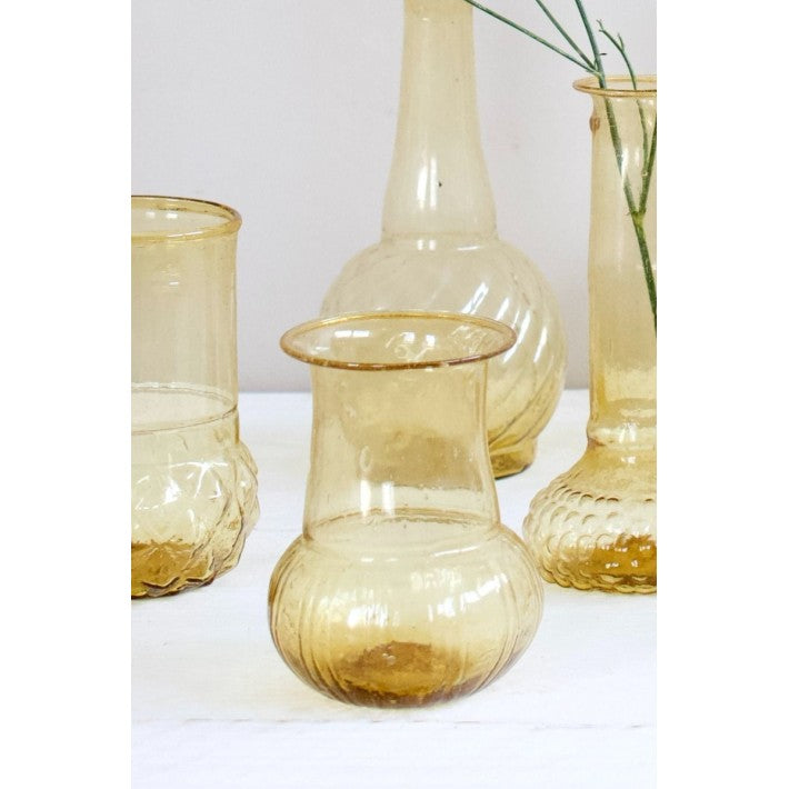 Vaso de Vidrio Reciclado Light Gold