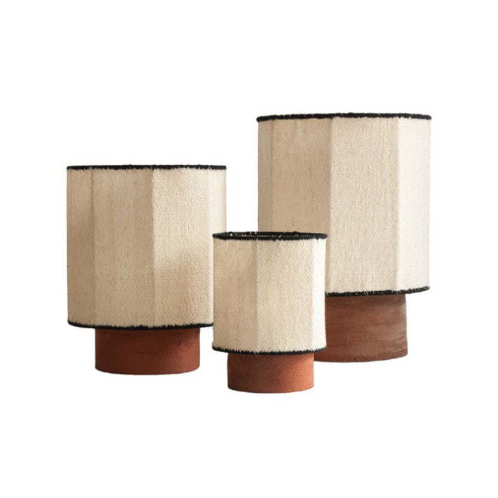 Lámpara Kale Lana Virgen Tejida