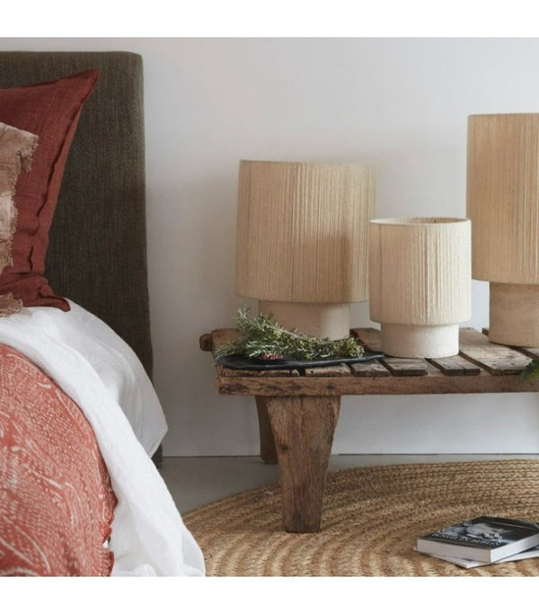 Lámpara Kale Hilo de Lana Tensado a Mano