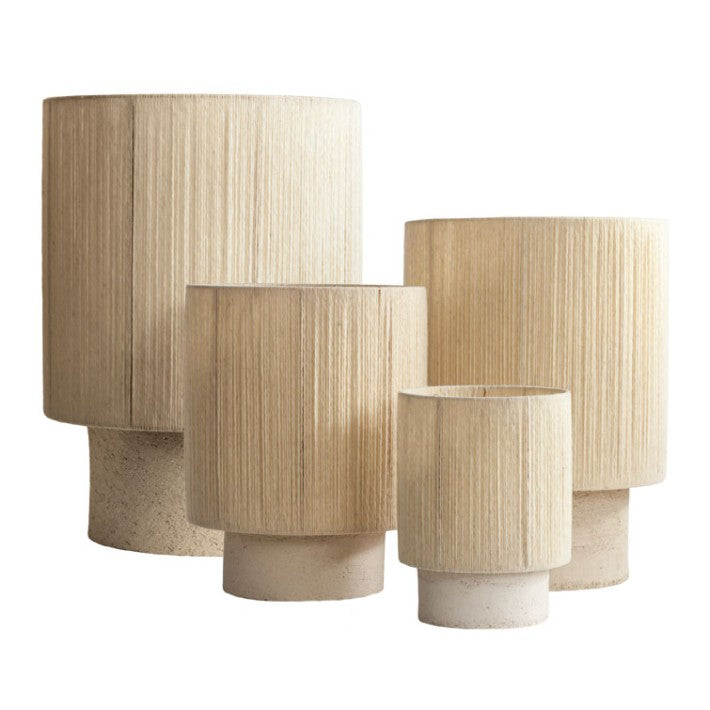 Lámpara Kale Hilo de Lana Tensado a Mano