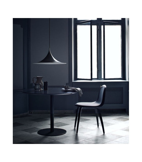 Lámpara Semi Pendant Negro
