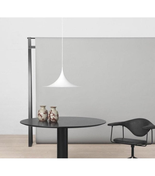 Lámpara Semi Pendant Blanco