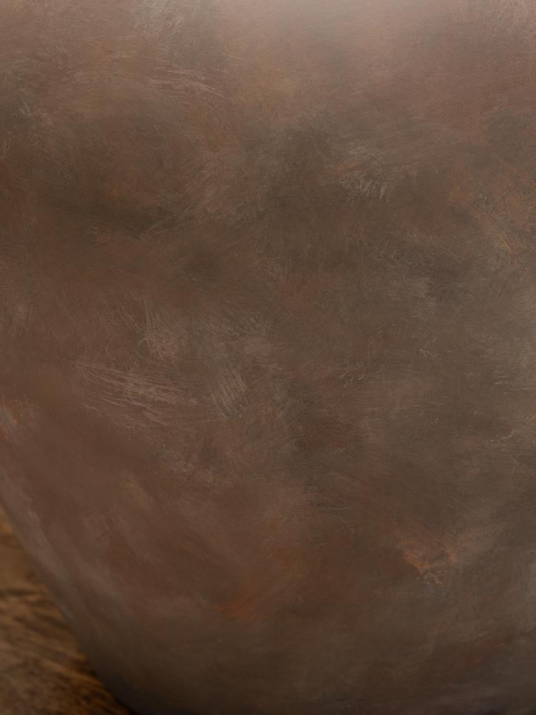 Lámpara de terracota y lino GL de Nomad Home - ambiente