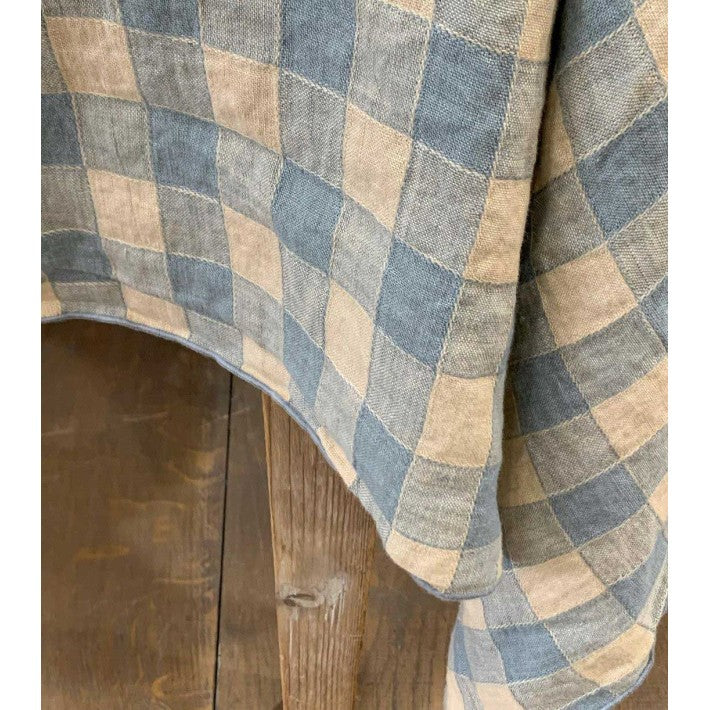 Mantel Bourdon en tela vintage | Nuage en lino y algodón de Maison de Vacances - vista lateral | Nomad Interiors