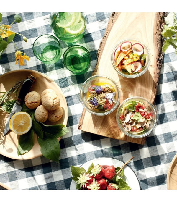 Mantel Bourdon Mimi Vichy Ocre