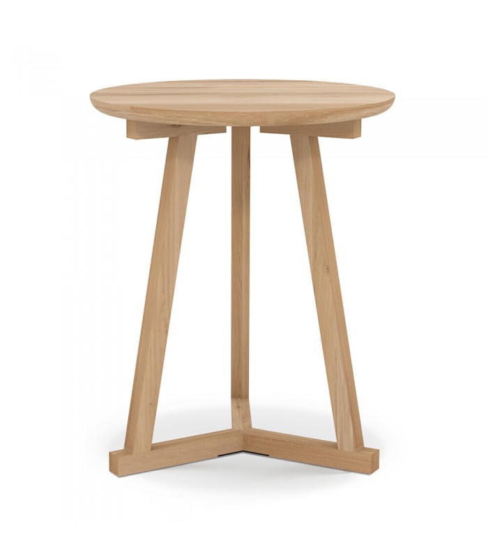 Mesa Auxiliar Tripod Roble Natural de Ethnicraft | Nomad Interiors