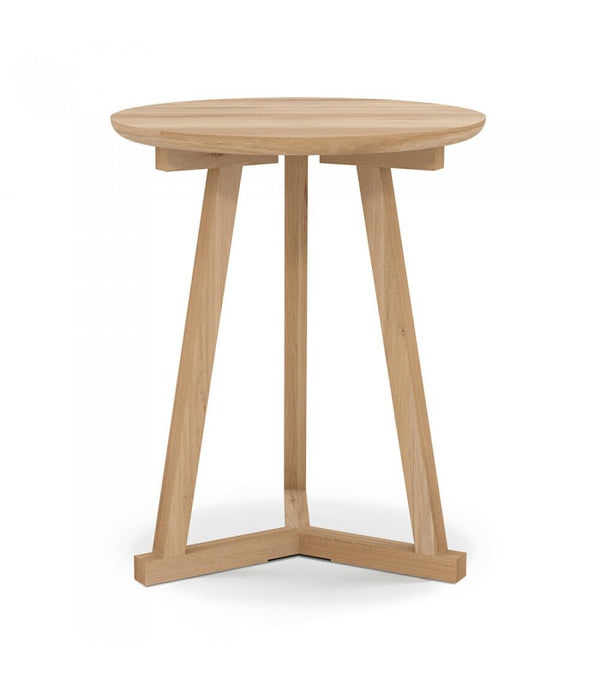 Mesa Auxiliar Tripod Roble Natural de Ethnicraft | Nomad Interiors