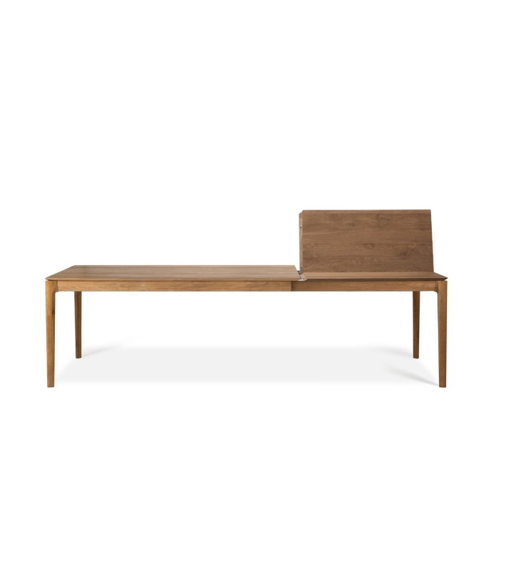 Mesa Bok Extensible Teca de Ethnicraft - textura | Nomad Interiors