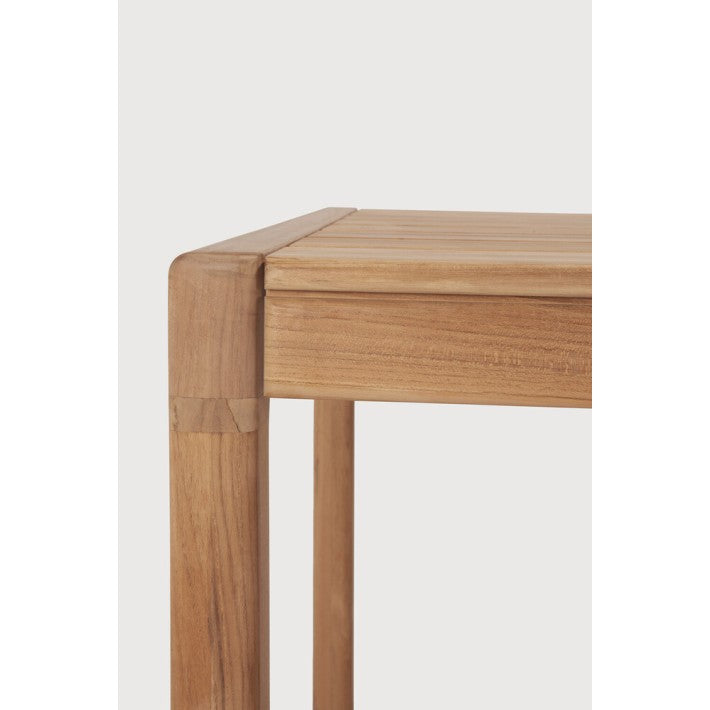 Mesa Jack Outdoor de Comedor en Teca de Ethnicraft - textura | Nomad Interiors