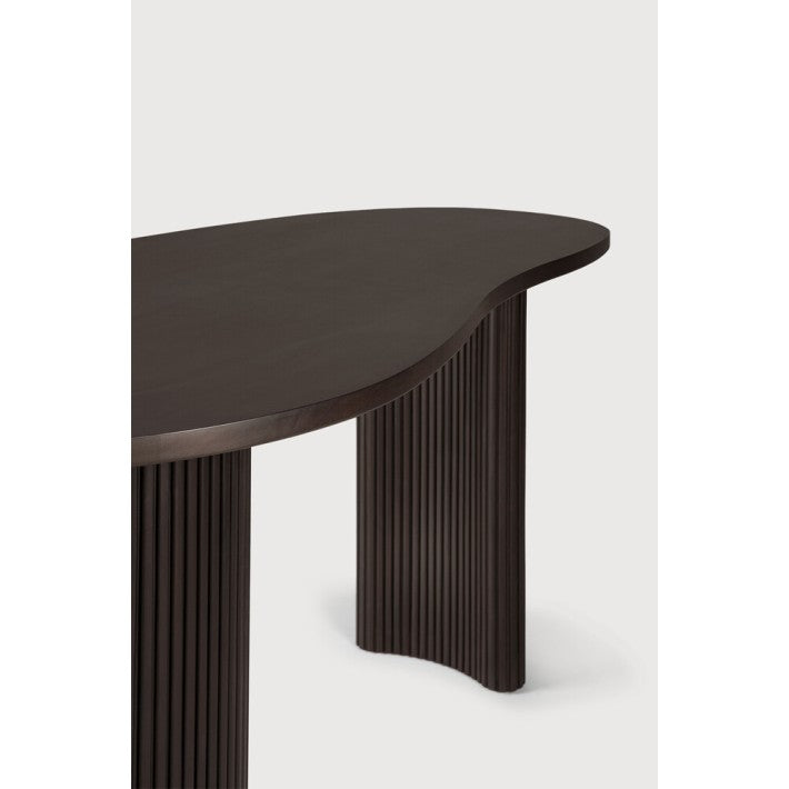 Escritorio Boomerang Grande en madera de Ethnicraft - textura | Nomad Interiors