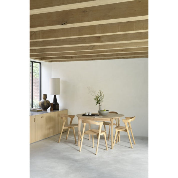 Mesa Bok Extensible Redonda Roble