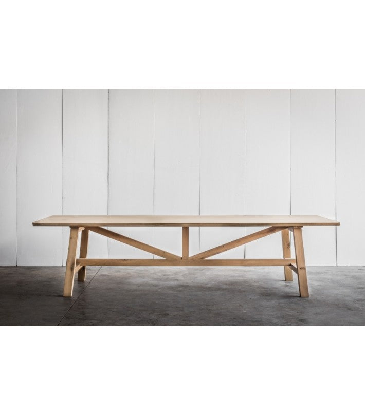 Mesa de Comedor Lilou en madera de Nomad Home - textura