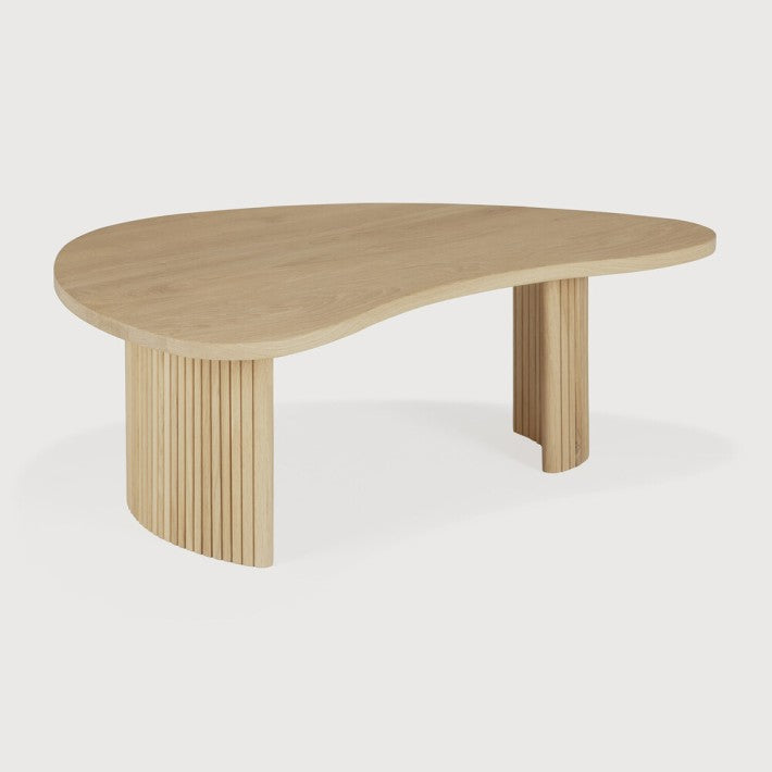 Mesa de Centro Boomerang en roble de Ethnicraft - vista 8 | Nomad Interiors