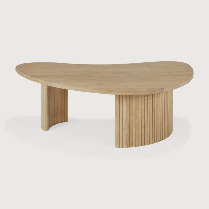 Mesa de Centro Boomerang en roble de Ethnicraft - vista 6 | Nomad Interiors