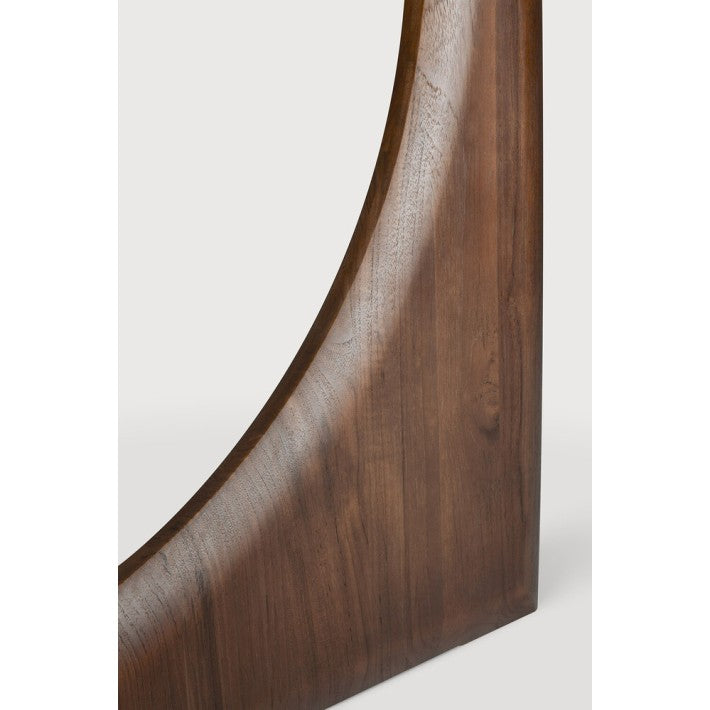 Mesa Geometric Teca Marrón de Ethnicraft - vista 6 | Nomad Interiors