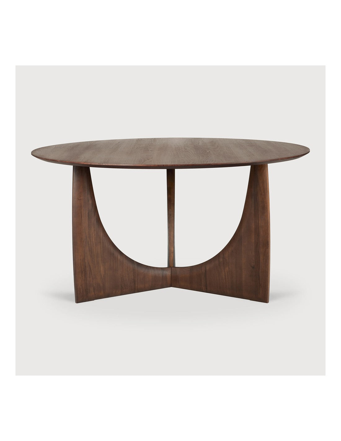 Mesa Geometric Teca Marrón de Ethnicraft - vista 8 | Nomad Interiors