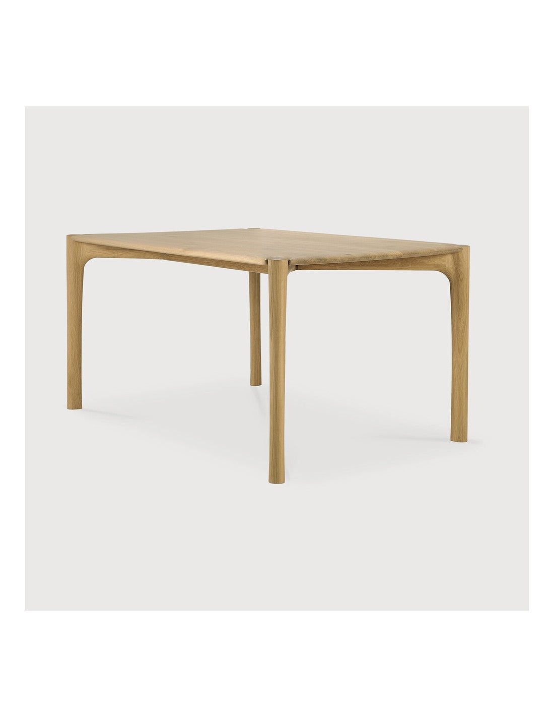 Mesa Pi en roble y madera de Ethnicraft - vista lateral | Nomad Interiors