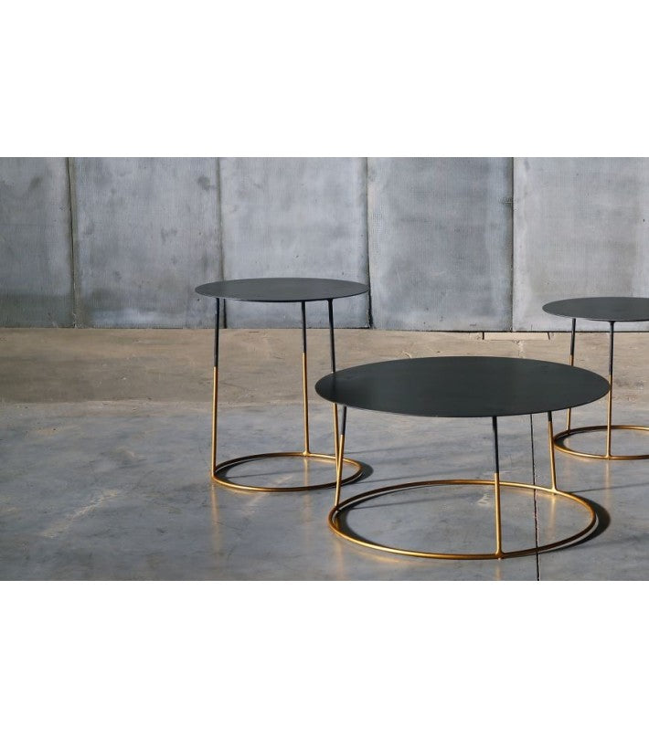 Mesas Bimbus Gold en acero de Nomad Home - vista 7