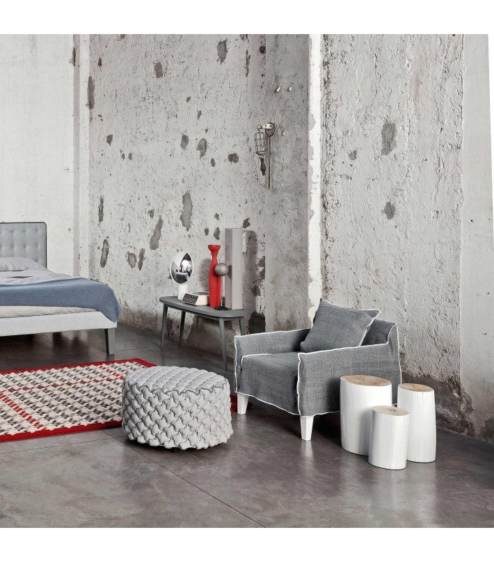 Mesita Auxiliar Log - S de Gervasoni - textura | Nomad Interiors