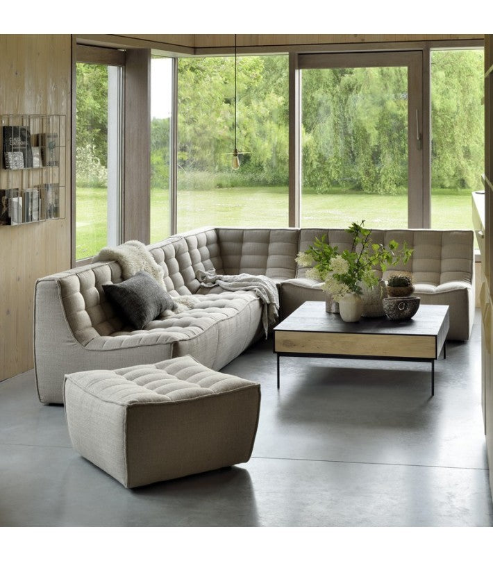 Módulo N701 Esquina Beige de Ethnicraft - detalle | Nomad Interiors